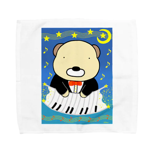 はい☆くまです。(ピアノ) Towel Handkerchief