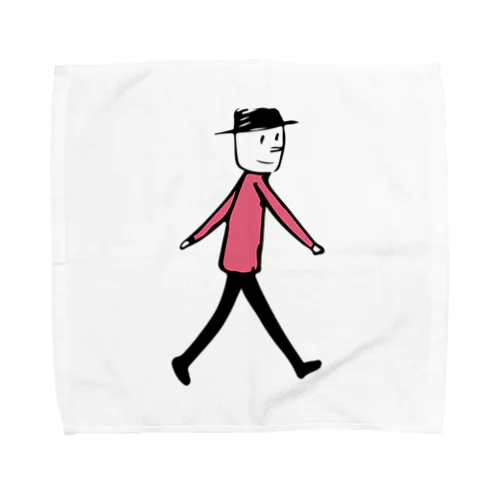 MR. PORK PIE HAT Towel Handkerchief