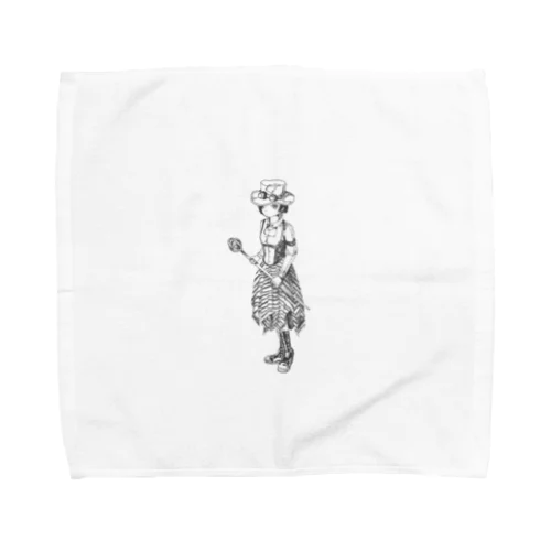 スチームパンクな女の子 Towel Handkerchief