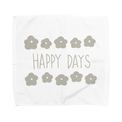 Happy Days＊おはな Towel Handkerchief