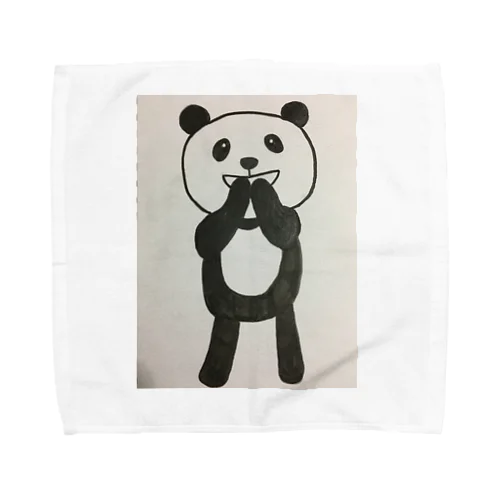 うふふなパンダ Towel Handkerchief