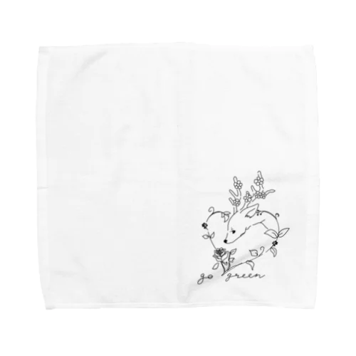 go green Towel Handkerchief