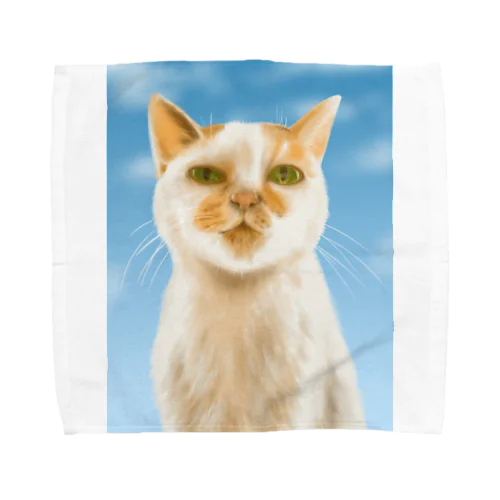 三毛猫☆長老 Towel Handkerchief