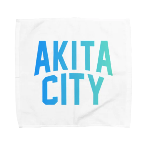 秋田市 AKITA CITY Towel Handkerchief