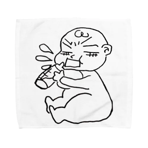 人肌なめてんのか Towel Handkerchief