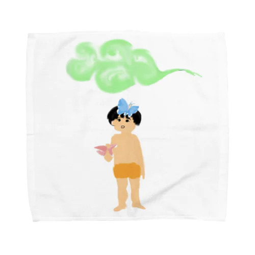 おねしょボーイ Towel Handkerchief