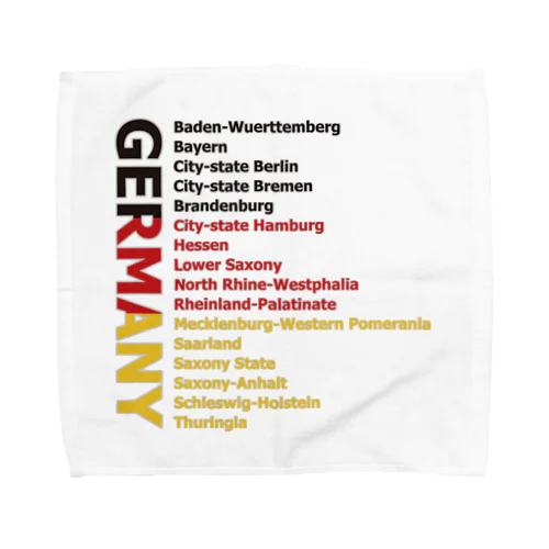 GERMANY Towel Handkerchief