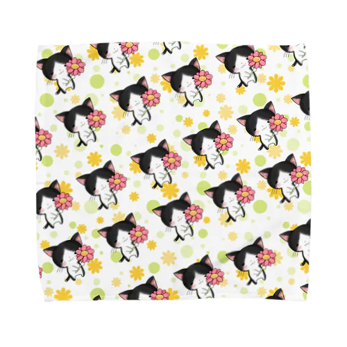 華猫 Towel Handkerchief