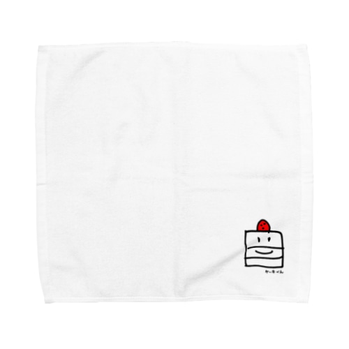 ケーキくん Towel Handkerchief