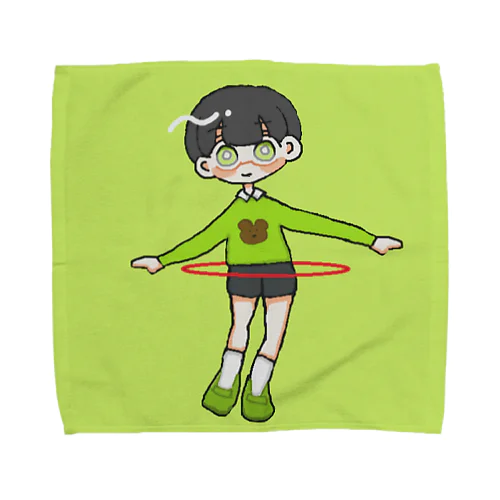 フラフープ君 Towel Handkerchief