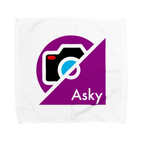 パ紋No.3397 Asky Towel Handkerchief