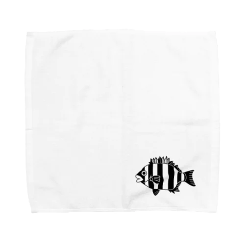 イシダイさん　名前なしver Towel Handkerchief