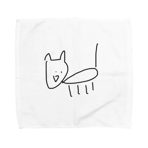 ぬぁこ Towel Handkerchief