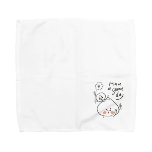 くり太さん Have a good day Towel Handkerchief