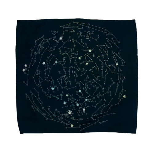 星座早見盤 Towel Handkerchief