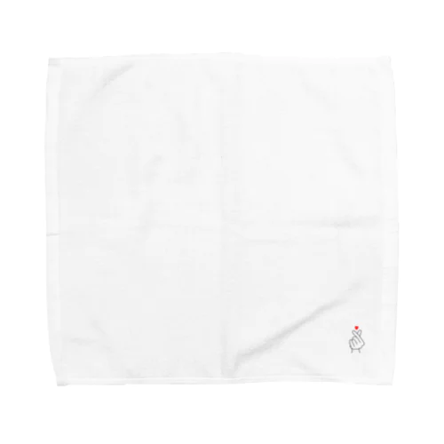 指ハート Towel Handkerchief