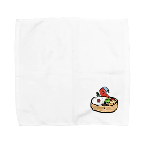 お弁当箱に帰るタコちゃん Towel Handkerchief