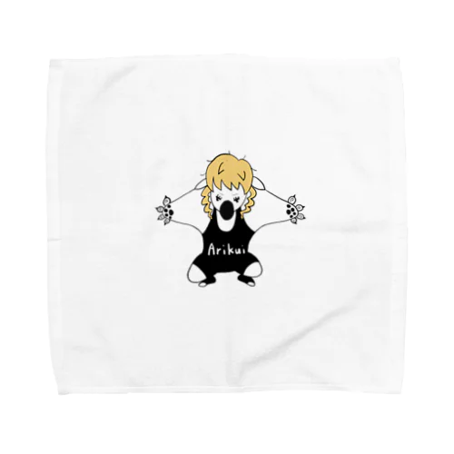 せきとめアリクイちゃん Towel Handkerchief