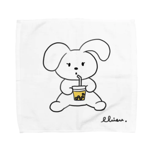 うさ子のタピオカドリンク  Towel Handkerchief