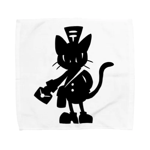 クロネコの郵便屋さん Towel Handkerchief