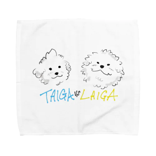 虎牙vs獅子牙オフィシャルグッズ Towel Handkerchief