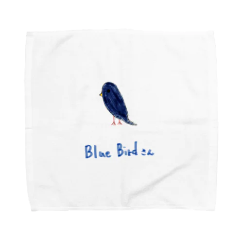 Blue Birdさん Towel Handkerchief