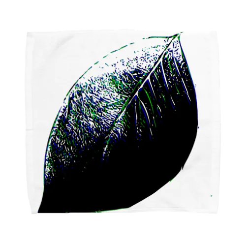 Leaf duo tone Towel Handkerchief