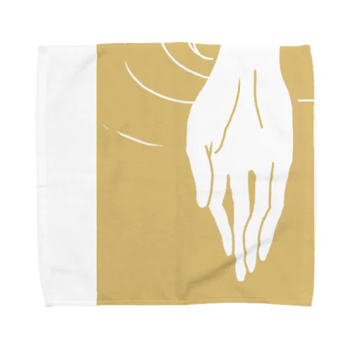 手を貸しましょう Towel Handkerchief