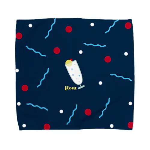 float＃2_ホワイトフロート Towel Handkerchief