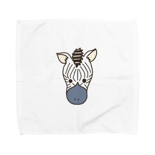 シマウマ@Reezoo Towel Handkerchief