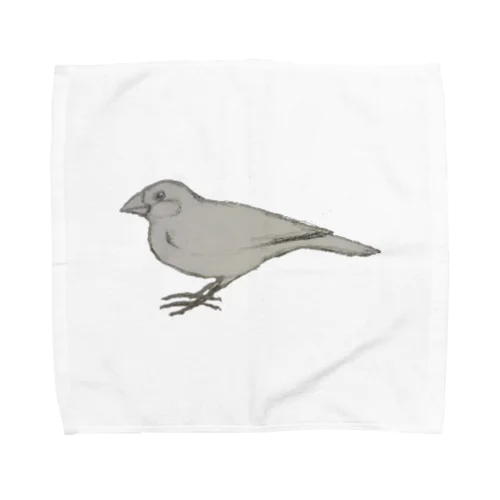 白文鳥💖 Towel Handkerchief