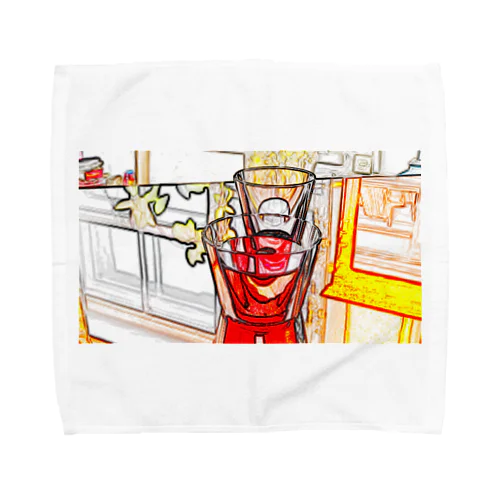 blender glass Towel Handkerchief