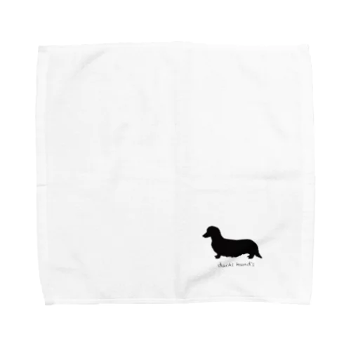 DACHSHUND Towel Handkerchief