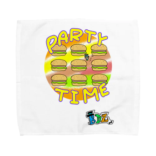 PARTY TIME タオルハンカチ