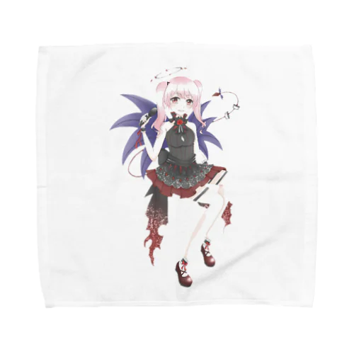 第3弾！ 世界夜月のオリジナルグッズ/悪魔 Towel Handkerchief