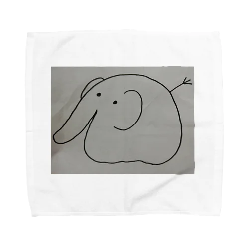 ぱおん Towel Handkerchief