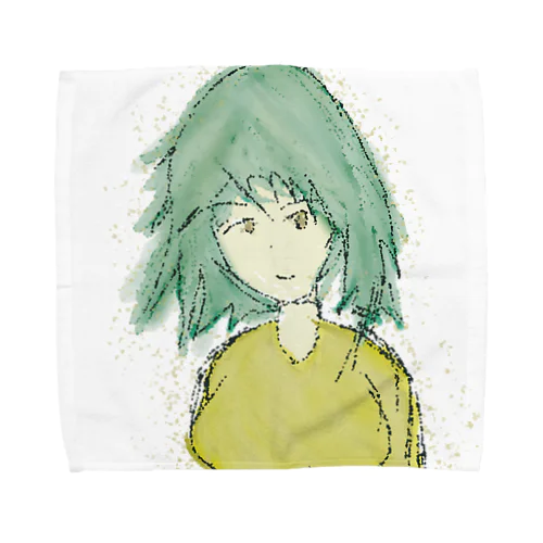 粒子ガール Towel Handkerchief