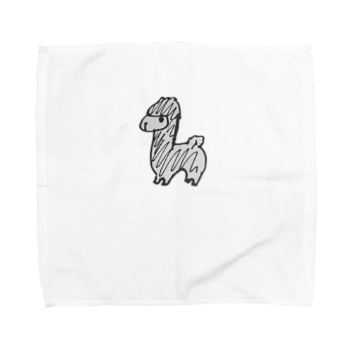 大須のアルパカ Towel Handkerchief