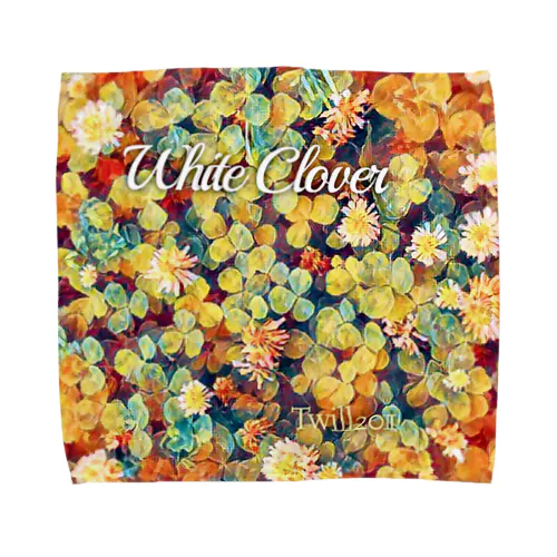 WhiteClover　白詰草 Towel Handkerchief