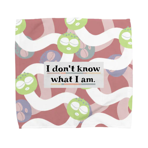 I don't know what I am（ver.2） Towel Handkerchief