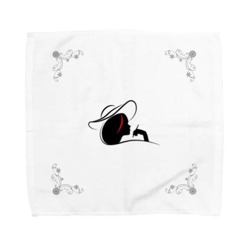 クリムゾンチャンネルロゴ　タオル Towel Handkerchief