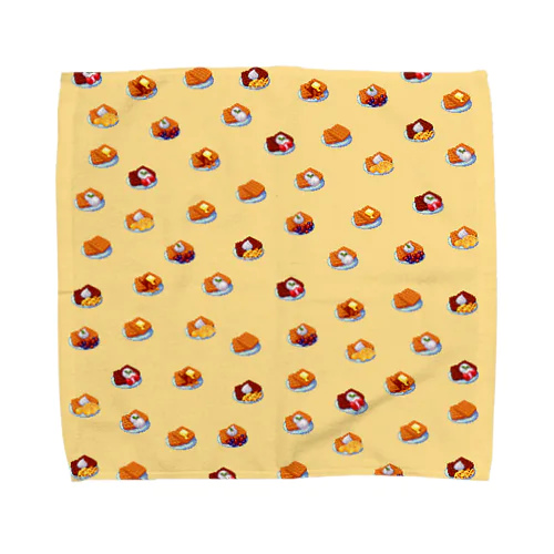 American waffles cream Towel Handkerchief