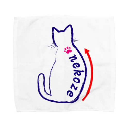 猫ゼ Towel Handkerchief