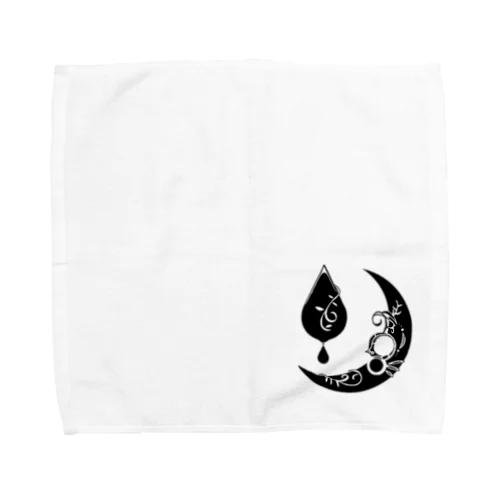 雨と月 Towel Handkerchief
