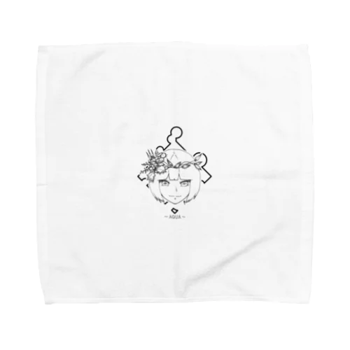 アクア Towel Handkerchief