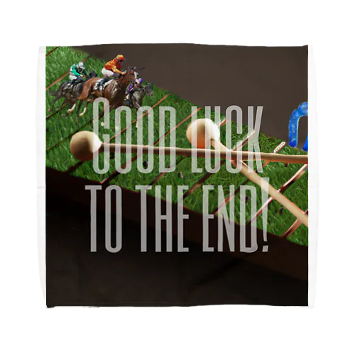 【引退馬支援企画】GOOD LUCK TO THE END Towel Handkerchief