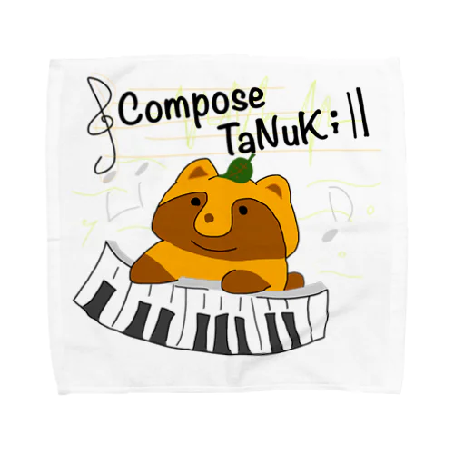 Compose TaNuKi タオルハンカチ
