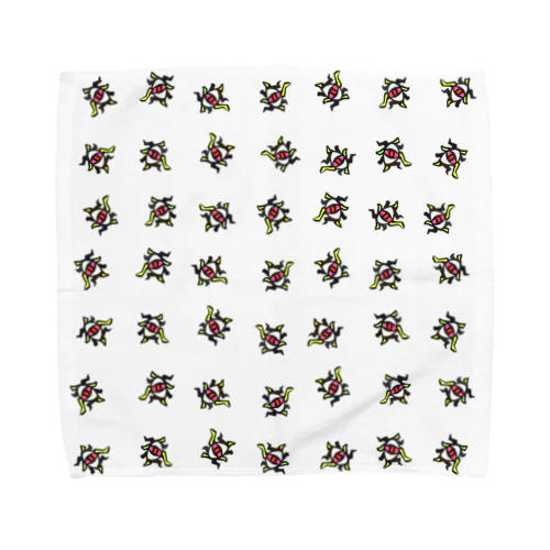 Dancing third eye 3 Towel Handkerchief