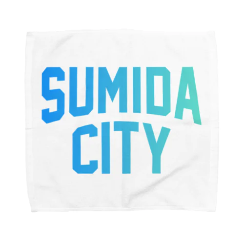 墨田区 SUMIDA CITY ロゴブルー Towel Handkerchief