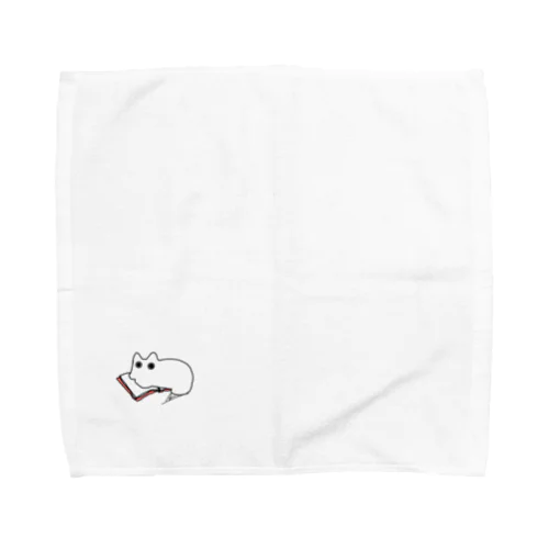 鎮座ネコ Towel Handkerchief